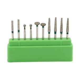 10 Pieces Carbide Rotary Drill Drilling Tool High Speed Diamond Needle Set Dental Material Gadget Dental Bur Kit By Dentavex - Product Image 6