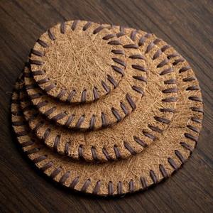 มาใหม่ที่รองแก้วแฮนด์เมดเสื่อกาน้ําชา - ที่รองแก้วดูดซับไฟเบอร์มะพร้าวในราคาที่แข่งขันจากเวียดนาม - Product Image 5