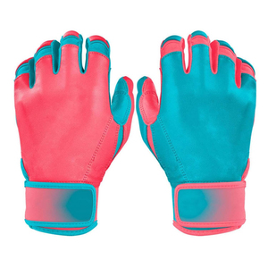 Guantes de Béisbol para Bateo con Cierre de Gancho y Bucle Impermeables, Personalizados con Logotipo a Color, para Mano Derecha, Talla XXL/XL, de Piel Cabretta - Product Image 1