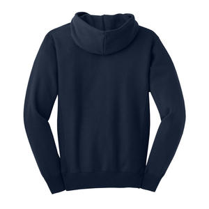 Sweat à capuche uni personnalisé pour homme et femme, en coton et polyester, avec poche kangourou et cordon de serrage, manches longues - Product Image 6