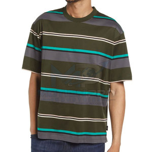 T-shirt surdimensionné pour homme en coton 100% respirant et écologique, col rond, manches courtes, coupe classique, tenue décontractée d'été, style streetwear - Product Image 2