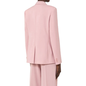 Ensemble Blazer Rose Personnalisé avec Logo pour Femme 2026 – Collection Automne, Style Bureau, Boutons, Revers, Décontracté, Respirant – Fabricant de Costumes de Sororité, Vente en Gros - Product Image 2