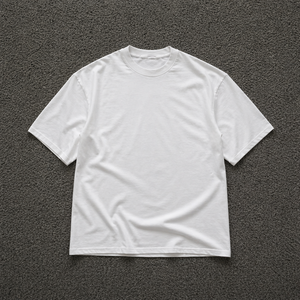 เสื้อยืดผู้ชายคุณภาพสูงแบบ OEM พรีเมียม ผ้าฝ้าย 100% คอกลม ทรงโอเวอร์ไซส์ แขนสั้น เสื้อฤดูร้อน รักษ์โลก สไตล์ฮิปฮอป - Product Image 6