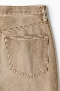 Jean décontracté ample à jambe large en denim brut 100 % coton, 14 oz, extensible, pour homme, de Abdul Royal World Export - Product Image 5