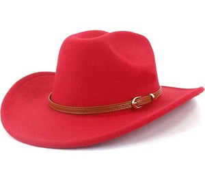 Genuine Distressed Leather <b>Hat</b> Western Cowboy Style Wide Brim Bush <b>Hat</b> Durable Outdoor Gear USA Europe Market Trend Style - Product Image 1