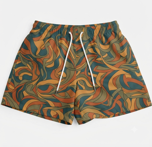 Shorts de sport respirants pour hommes de haute qualité avec impression sublimée réfléchissante à séchage rapide pour la course nocturne en toute sécurité - Product Image 2
