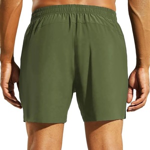 Pantalones Cortos Deportivos de Algodón Twill de Doble Cara, Secado Rápido, Transpirables, con Bolsillo Interior, Logotipo y Diseño Personalizados, para Deportes al Aire Libre y Fitness - Product Image 5