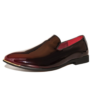 Nuevos Mocasines de Cuero para Hombre, Estilo Ejecutivo, Sin Cordones, Moda Otoño Invierno, Calzado Casual de Vestir para Hombre - Product Image 4