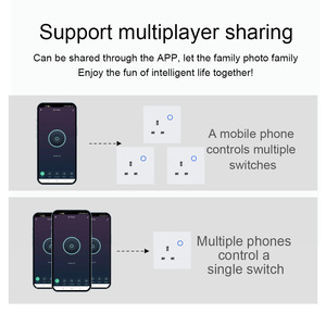 16A Smart Wi-Fi Wall <b>Socket</b> with Physical Switch Works with Alexa and Google Home, Remote Control & Timer, No Hub Required - Product Image 3
