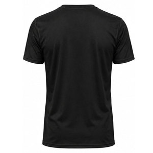 เสื้อยืดตกปลาสีดำสำหรับผู้ชาย ลายธงชาติอเมริกัน ลายปลาเบส แขนสั้น ระบายอากาศได้ดี - Product Image 3