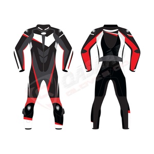 ชุดหนังมอเตอร์ไซต์สำหรับผู้ชายชุดหนังสำหรับแข่งรถมอเตอร์ไซค์ - Product Image 6