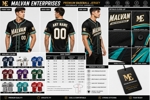 Custom <b>Baseball</b> Jersey Breathable Quick Dry Polyester Team Uniform Unisex Sportswear Name Number Logo Shirt - Product Image 6