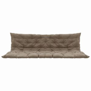 Coussin en tissu d'extérieur taupe de 78.7 pouces pour balançoire - Product Image 3
