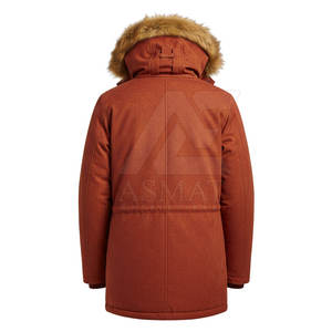 Veste parka pour homme pour les aventures en plein air avec capuche, coupe-vent, qualité supérieure, fabriquée au Pakistan - Product Image 6
