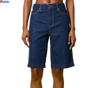 กางเกงยีนส์ขาสั้นผู้หญิงสำหรับฤดูร้อนจาก BOBBIN INDUSTRIES คุณภาพเยี่ยม สวมใส่สบาย ปรับแต่งได้ ทันสมัย มีสไตล์ โดดเด่น - Product Image 3