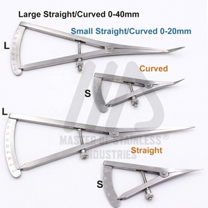 Calibre orthodontique manuel BEST CASTROVIEJO en acier inoxydable pour la mesure osseuse – Outil de mesure osseuse Castroviejo - Product Image 3