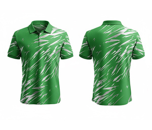 Breathable Sublimation Polo Shirt for Summer Sports Uniform Durable Stitching for Men Women Youth Quick-Dry Dry-Fit Active Polo - Product Image 3