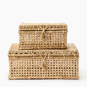Good price natural rattan box <b>for</b> <b>storage</b> & <b>decoration</b> highest quality eco-friendly organizer <b>boxes</b> - Product Image 1