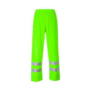 Men's Hi-Visibility Breathable Waterproof Casual Work Shirts <b>Reflective</b> <b>Safety</b> <b>Clothing</b> with Elastic Waist Drawstring Pockets - Product Image 3