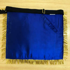 Delantales Masónicos de Alta Calidad con Bordado Personalizado y Revestimiento de Satén para Francmasones, Delantal Masónico Esperanza y Fe - Product Image 1