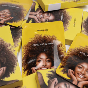 K-Beauty <b>Cool</b> Vibe AC <b>Mask</b> HydraGlow Vitamin AquaLift Brightening VitaFirm Hydrating Lifting Pure Radiance Moisture Skincare - Product Image 4