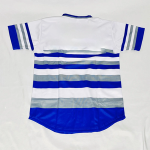 Customized Zeta Blue & White Chenille <b>Baseball</b> Embroidered Premium Cotton Eco-Friendly Sublimated Sorority Apparel ZPB Greek - Product Image 6