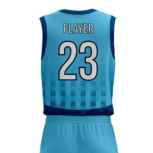 Ropa deportiva para hombre, uniforme de baloncesto de alta calidad, antiarrugas, totalmente personalizable, uniforme de baloncesto de última tendencia con peso ligero. - Product Image 4