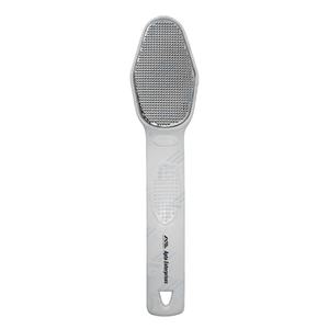 Grattoir à lime en acier inoxydable Extracteur de callosités double face en métal Râpe à pied professionnelle pour enlever la peau morte Instruments de beauté - Product Image 1