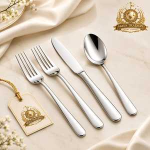 Juego de Cubiertos de Lujo con Acabado Mate Dorado y Asas Acanaladas, Juego de Cubiertos Modernos de Acero Inoxidable Texturizado, Vajilla Dorada para Hotel y Restaurante - Product Image 3