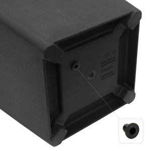 Macetas Altas de Plástico Reciclado de 24 Pulgadas para Plantas de Interior y Exterior, Paquete de 2 - Product Image 3