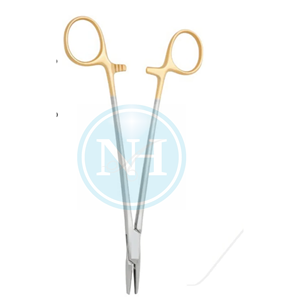 Portaagujas Mayo Hegar con inserciones de carburo de tungsteno y mordazas robustas de acero inoxidable, instrumento quirúrgico para sutura de precisión - Product Image 4