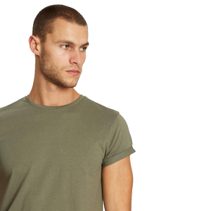 T-shirt en coton respirant pour homme, manches courtes, décontracté, pour les voyages en plein air et la mode de tous les jours - Product Image 5