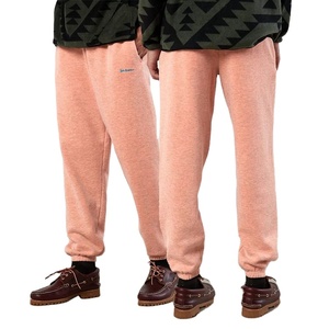 Pantalon pour homme avec logo personnalisé, taille haute élastique, 100% coton, pantalon de jogging décontracté, coupe ample, pantalon droit, vêtements de rue pour homme - Product Image 2