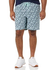 Shorts slim pour homme 100% coton imprimé numériquement, taille élastique, respirant, séchage rapide, écologique, anti-plis, style décontracté - Product Image 2