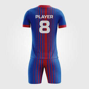 Conjunto de ropa deportiva de fútbol sublimada personalizada unisex con impresión de nombre Servicio OEM para equipos Logotipo de camiseta - Product Image 2