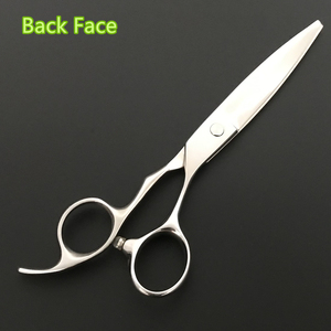 Tijeras Profesionales para Cortar Cabello de 6.0 Pulgadas, Hoja Ancha, para Barbería y Salón de Belleza, con Rodamiento de Bolas, 440c, HK10 - Product Image 1