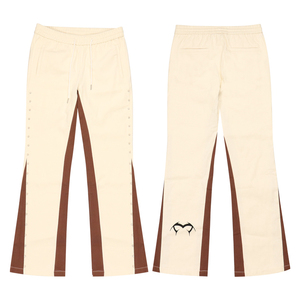 OEM 2026 Custom logo Pants Flare Stacked Sweatpants Pants With Pockets - Product Image 6
