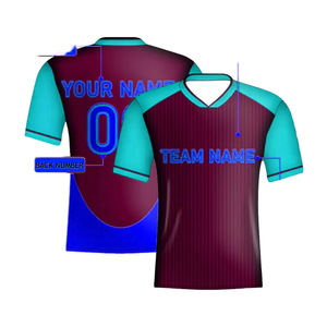 เสื้อเจอร์ซีย์อเมริกันฟุตบอลดีไซน์ใหม่ปรับแต่งได้ เสื้อยืดฮิปฮอปสำหรับงานปาร์ตี้ สไตล์อเมริกันฟุตบอลของคุณ - Product Image 4