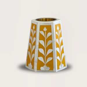 Luxury Eco-Friendly Bone Inlay Handcrafted Durable Modern Art Antique Floral Design Religious Sandalwood Incense <b>Burner</b> Home - Product Image 2