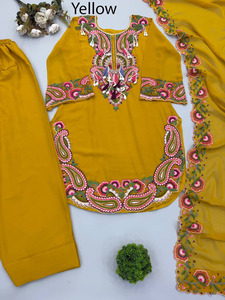 Hermoso Vestido Coreano, Conjunto Dhoti Kurta, Kurta Kurti, Ropa al por Mayor para Mujeres Pakistaníes, Traje Informal de Talla Grande - Product Image 2