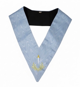 Excellent collier de protection Craft Centre. Perles décoratives en soie naturelle rectifiée, motif Rite Écossais (RSR), avec fermeture auto-agrippante - Product Image 6