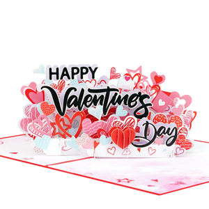 Tarjeta de felicitación 3D pop-up hecha a mano con temática de bebidas para bodas, invitación a celebraciones, regalo, postal al por mayor - Product Image 5