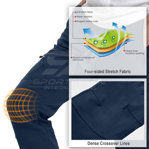 Pantalon softshell extensible pour la randonnée en plein air, design confortable, idéal pour les aventures actives. - Product Image 5