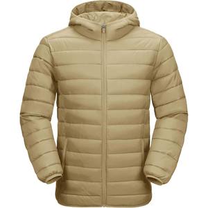 New Arrival Men Hoodie Style Canvas Outdoor <b>Waterproof</b> Quilted Winter Hooded <b>Jackets</b> <b>Warm</b> Thick Fleece Polyester Puffer <b>Jackets</b> - Product Image 3