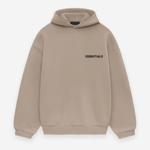 Prêt à l'emploi : Ensemble sweat à capuche et pantalon de survêtement en satin crocheté, motif lettres, essentiel pour l'hiver, 370 grammes, coupe classique, en laine peignée écologique, séchage rapide - Product Image 4