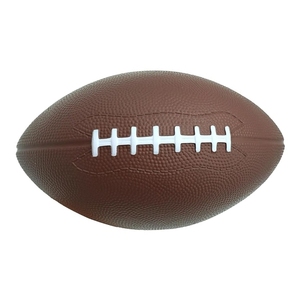 Ballons de football américain en cuir PU de qualité supérieure, antidérapants, à forte adhérence, durables, avec placement de logo personnalisable, pour usage extérieur - Product Image 1