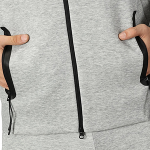Men Fleece Full <b>Zip</b> Hoodie Tracksuit Set Relaxed Fit Straight Leg <b>Trousers</b> Casual Winter Two Piece Lounge Outfit with Pockets - Product Image 6