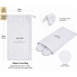 Pochette de maquillage en coton 140 GSM, pochette de maquillage de voyage, 18x34 cm, logo personnalisé, vente en gros, OEM, marque privée, commande en gros, modèle SS556 - Product Image 2