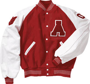 Veste de bombardier Letterman d'hiver pour hommes directement fabriqués décorations de poche à col montant avec broderie à coupe longue personnalisées Offre Spéciale - Product Image 1