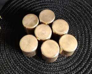 Brass Spice <b>Box</b> with Multiple Compartments and Spoon Kitchen Organizer - Product Image 4